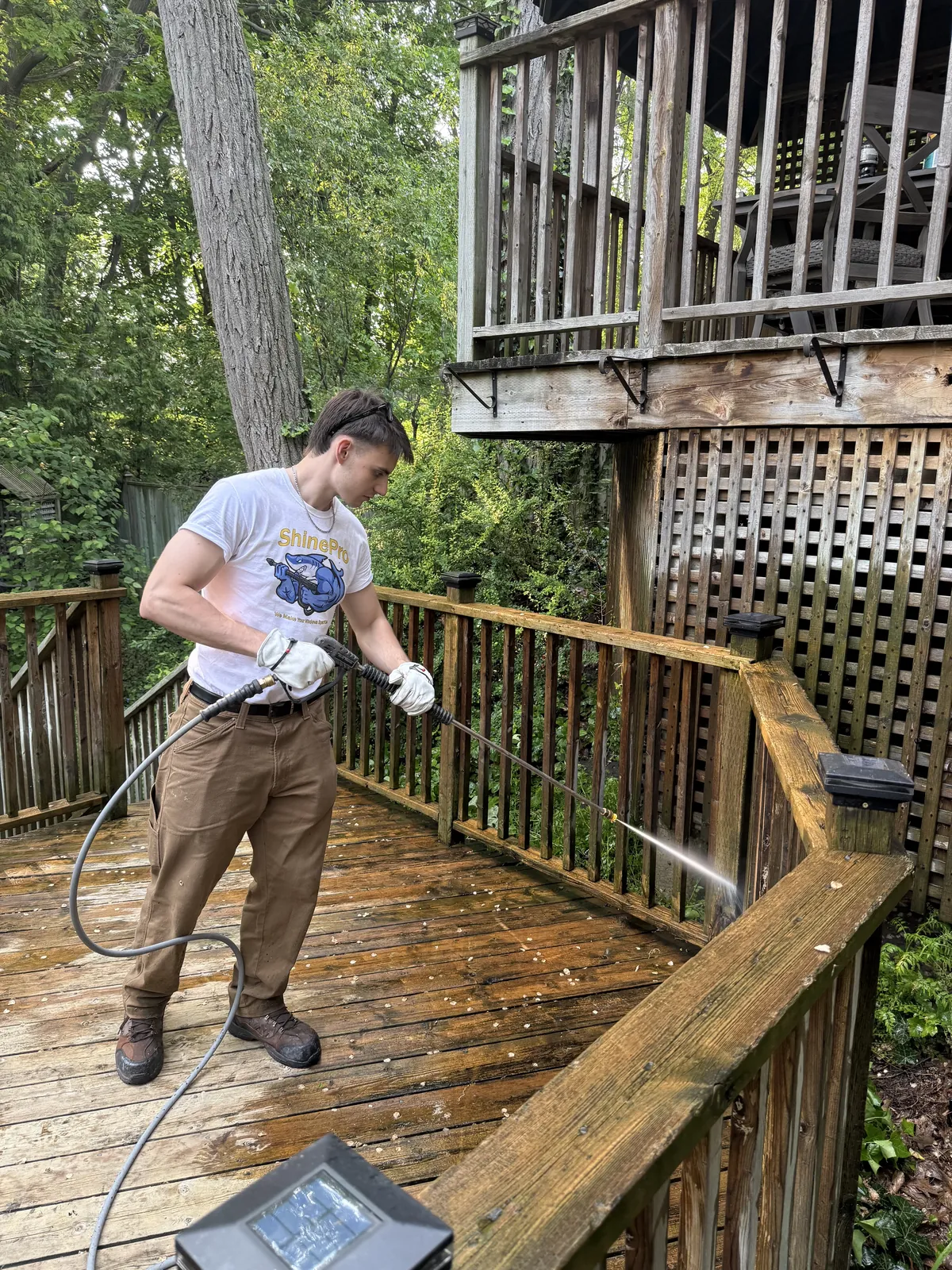 Exterior cleaning detail by ShinePro