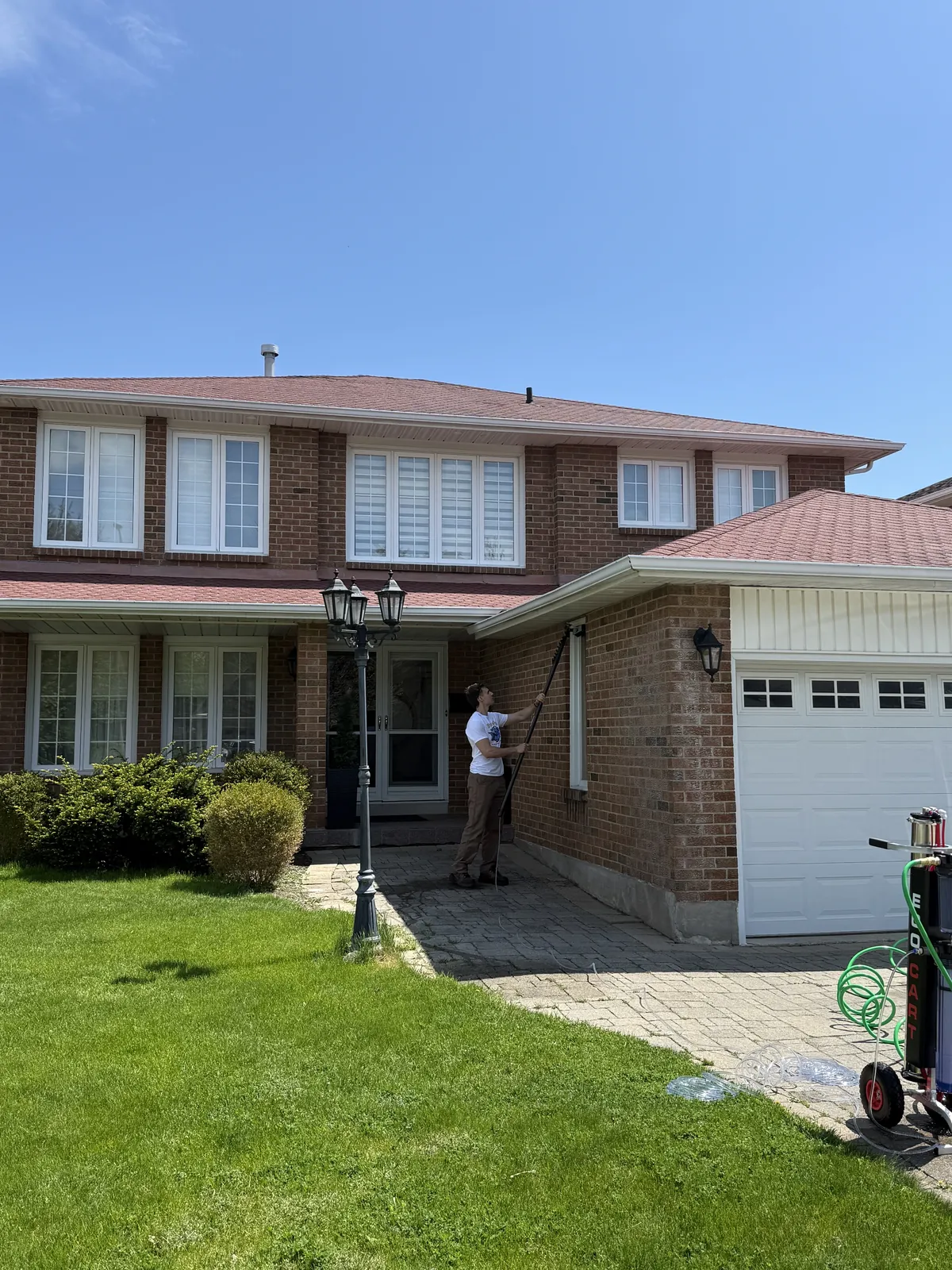 Brampton window cleaning service by ShinePro